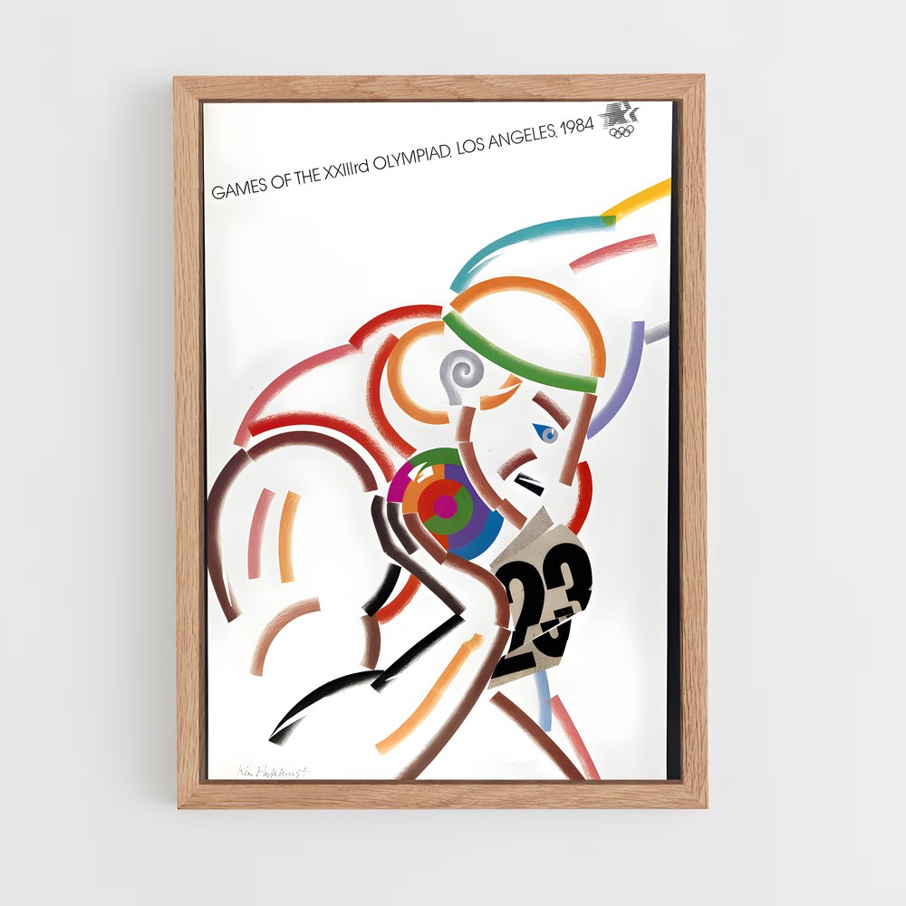 Poster Glamour à Los Angeles – affiche Jeux Olympiques (vue 4)